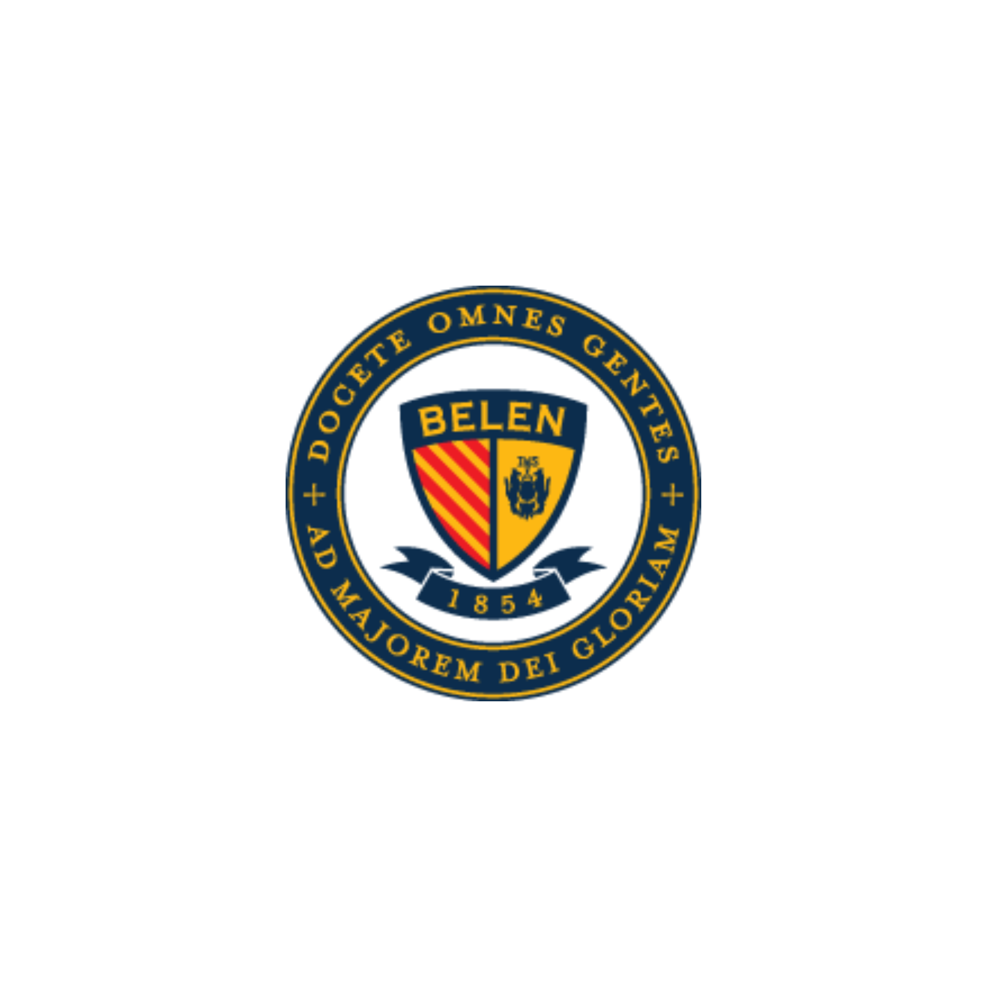 The official logo of Belen Prep School, representing the next academic step for graduating students from The Roig Academy.