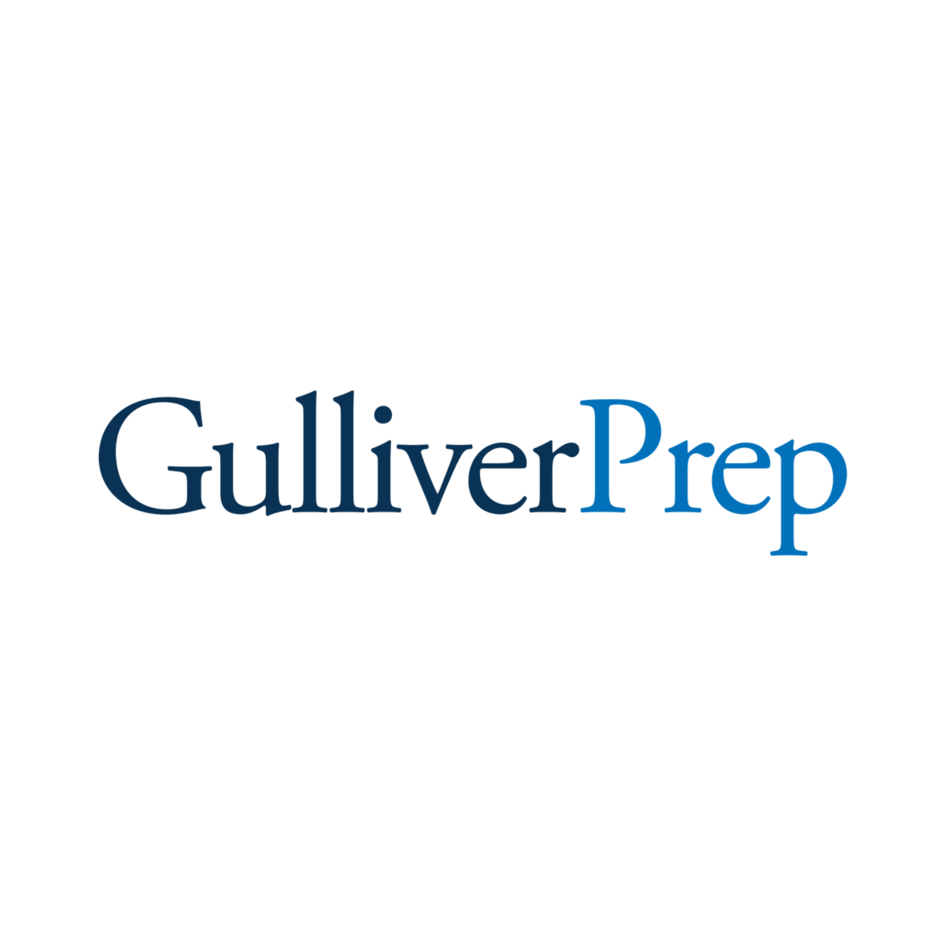 The official logo of Gulliver Prep School, representing the next academic step for graduating students from The Roig Academy.